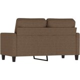 Kavč dvosed rjav 120 cm blago, (20922984) | Shoptok.si