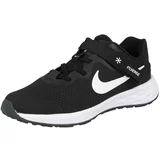 Nike Športni čevelj 'Revolution 6 FlyEase' črna / bela