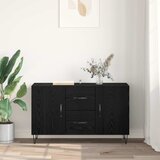  Kreveta Crni hrast 100 x 36 x 60 cm Konstruirano drvo | shoptok.hr