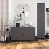 Støraa Siva kovinska omarica 37x182 cm Bradford – | Shoptok.si