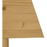 vidaXL Božična drevesa z stojalom Rjava 60 cm Trdna borovina | Shoptok.si