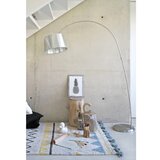 Lorena Canals Preproga iz bombaža Azteca Natural Vintage Blue - 140x200 cm | Shoptok.si