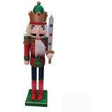  Novogodišnja figura drveni vojnik 38 cm 70488 Cene