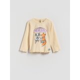 Reserved Majica s printom Kitty Kotty - boja kože | shoptok.hr