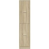vidaXL Lekarniška omara sonoma hrast 40x41x174,5 cm inženirski les | Shoptok.si