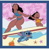  3-u-1 slagalica – Vrijeme sa Stitchom – Lilo i Stitch Trefl 34896 | shoptok.hr