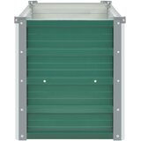 Vrtna sadilica od pocinčanog čelika 100 x 40 x 45 cm zelena | Eponuda.ba
