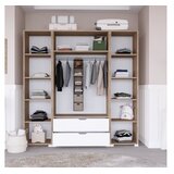 Hanah home Ormar Nissan 1600-024, 170x183x45 cm, Bijeli | Eponuda.ba