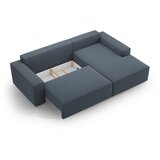 Micadoni Plava sklopiva kutna garnitura (s desnim kutom) Jodie – Home | shoptok.hr