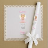  KRSTNI KOMPLET prtiček in sveča KRSKMPL 08-02 | Shoptok.si