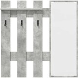  Vješalica za kapute na zidu Betonski sivi 100 x 10 x 100 cm | shoptok.hr