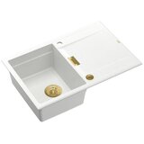 Quadron SUDOPER OWEN 111 + nano PVD snježno bijela/zlato s daljinskim upravljanjem, (HQO7650U1_PVDG1) | shoptok.hr