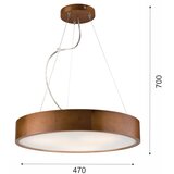 Luster na sajli 3x E27/60W/230V, prečnik 47 cm | Eponuda.com