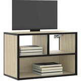 TV ormarić boja hrasta 60x31x39,5 cm konstruirano drvo i metal | shoptok.hr