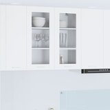 vidaXL viseći ormarić riga bijelo 80 x 31 x 80 cm konstruirano drvo | shoptok.hr