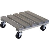 Wagner pomični podstavek za lončnice vintage, nosilnost 150 kg, de 2 kosa, dxš 290 x 290 mm, zeleno sive barve u