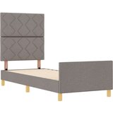 vidaXL Krevet od tkanine smeđe-sive boje 80x200 cm | shoptok.hr