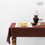Linen Tales Lanen namizni prt 140x200 cm Chocolate – | Shoptok.si
