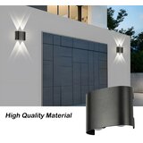  Brilagi - LED spoljašnje zidno svetlo FLAREBOX LED/4W/230V crno IP65 | Eponuda.com