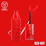 Maybelline SuperStay Vinyl Ink dolgoobstojna tekoča šminka 25 RED HOT 4,2 ml | Shoptok.si