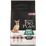 Pro Plan 15% popust na suho pasjo hrano! - Small & Mini Adult Sensitive Skin OPTIDERMA (7 kg) | Shoptok.si