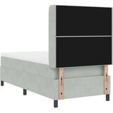  Krevet s opruga kutije Svijetlo siva 90 x 200 cm Baršun | shoptok.hr