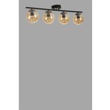 Opviq yeni can 4 Lü siyah bal Camlı avize blackamber chandelier | ePonuda.com