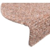  Samoljepljivi Otirač za Stepenice 15 kom Igličasti 65x21x4 cm Smeđi | shoptok.hr
