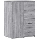  Komoda 2 kosa siva sonoma 59x39x80 cm inženirski les | Shoptok.si