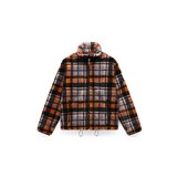 Napapijri Flis jakna 'T-Montepiana' plava / morsko plava / moka smeđa / narančasta | shoptok.hr