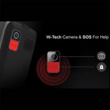 Ipro Senior F188 black Feature mobilni telefon 2G/GSM/1000mAh/32MB/DualSIM/Srpski jezik | Eponuda.com