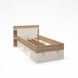 Marckeric Bela/naravna postelja v hrastovem dekorju s prostorom za shranjevanje brez letvenega dna 90x200 cm Albo – | Shoptok.si