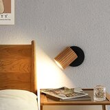  Brilagi - Zidno spot svetlo MODERN WOOD 1xGU10/8W/230V drvo/crna | Eponuda.com