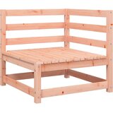  Kutna vrtna sofa s jastucima od masivnog drva duglazije Smeđa | shoptok.hr