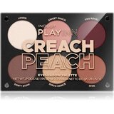 Inglot PlayInn paleta senčil za oči odtenek Creach Peach Cene