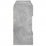 TV ormarić s LED svjetlima siva boja betona 98,5x30x60,5 cm | shoptok.hr