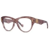 Loewe Anagram Anagram Rose Cat Eye Eyeglasses ONE SIZE (52) Roza/Kristalna Cene