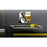  Ručno slikane slike na platnu na platnu POP Art Clint Eastwood 3-dijelna () | shoptok.hr