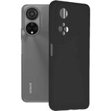 Techsuit Soft Edge silikonska maska za Honor X7, črna | Shoptok.si