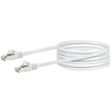 Omrežni kabel (Dolžina: 20 m, Bela, Vtič RJ45, Do 1 Gbps)