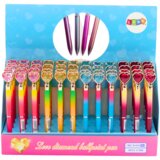 Diamond Ballpoint Pen Shiny Blue Refill 0.7mm Mix | shoptok.hr