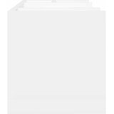  Organizator za stol bijeli 44,5 x 24 x 25 cm konstruirano drvo | shoptok.hr