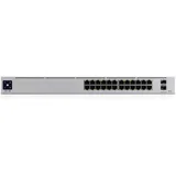 USW-Pro-24-POE-EU configurable Gigabit Layer2 and Layer3 switch with auto-sensing 802.3at PoE+ and 802.3bt PoE++