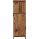 vidaXL Kopalniška omarica starinski les 30x30x95 cm iverna plošča | Shoptok.si
