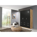 Rauch Möbel omara s klasičnimi vrati, siva, hrast artisan | Shoptok.si