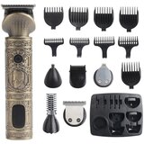 INF Električni strižnik za lase s polnilno baterijo in setom za nego nosu Bronze, (5000072119) | Shoptok.si