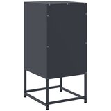 vidaXL Nočna omarica 2 kosa antracit 36x39x78 cm jeklo | Shoptok.si