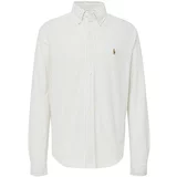 Polo Ralph Lauren Košulja bež / mornarsko plava / smeđa / bijela