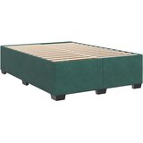 vidaXL Posteljni okvir temno zelen 160x200 cm žamet, (21309694) | Shoptok.si
