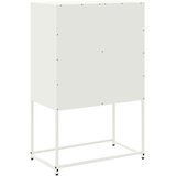 vidaXL Visoka komoda bijela 68,5 x 38,5 x 107 cm čelična | shoptok.hr